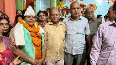 अमांपुर नगर निगम चुनाव में भाजपा प्रत्याशी सुलोचन गुप्ता के समर्थन में अग्रवाल भी उतर आया