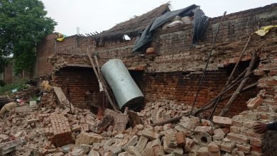 सोरों: जर्जर मकान की छत गिरने से हुई,वृद्धा की मौत