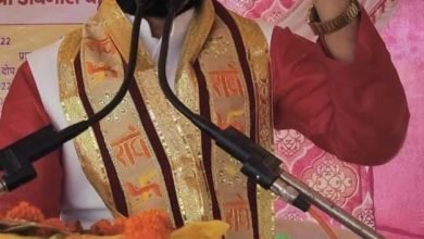 अमांपुर शीतला माता मंदिर पर हवन-यज्ञ एवं कथा श्रवण को उमड़े भक्त