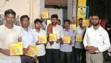 जेके सुपर सीमेंट की कार्यशाला में तकनीक का प्रयोग कर भवन को बजबूत बनाने की दी गई जानकारी