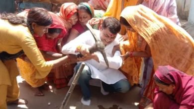 BJP पार्षद दया सिंह ने रखी विकास कार्यों की नींव, सड़क, नाली की मिलेगी सुविधाएं