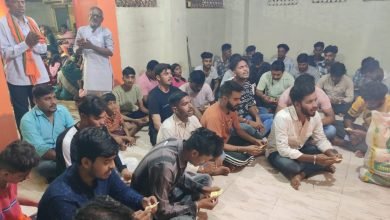 भिलाई: युवाओं के द्वारा हुआ भव्य हनुमान चालीसा का पाठ