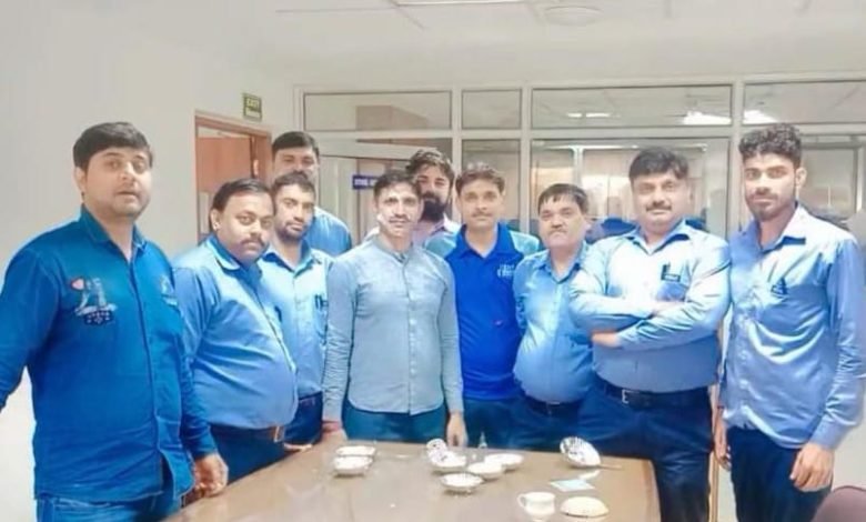 भाकियू के युवा नेता सतीश चौधरी का मनाया गया जन्मदिन