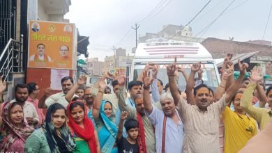 अमरनाथ यात्रा के लिए सहावर से दो दर्जन श्रद्धालुओं का पहला जत्था रवाना