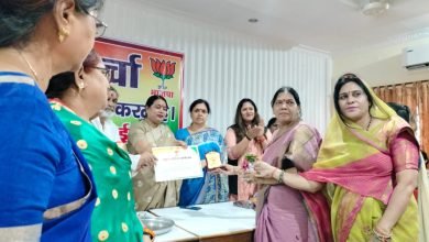 भिलाई: प्रबुद्ध महिला सम्मेलन में महिलाओं का हुआ सम्मान