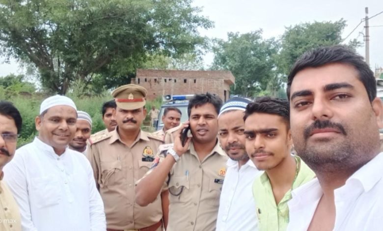 अमांपुर में ईद उल अजहा की नमाज अदा कर धूमधाम से मनाई बकरीद