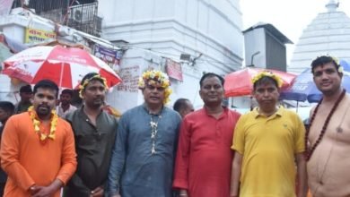 छत्तीसगढ़: भिलाई में लगेगा बागेश्वर सरकार का दरबार, उससे पहले आशीर्वाद लेने बाबा धाम पहुंचे दया सिंह और समिति के सदस्य
