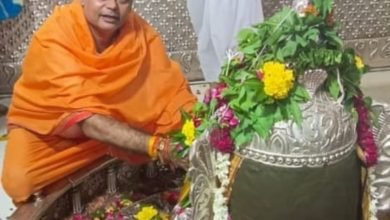 भिलाई:महाकाल के दरबार पर दया सिंह, बागेश्वर सरकार के आयोजन के लिए दिया आमंत्रण, भिलाई आएंगे महामंडलेश्वर हनुमंत कथा सुनने