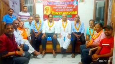 कथा सम्राट मुंशी प्रेमचंद के ‘जन्मदिवस पर ‘निर्झर’ की विचार एवं काव्य- गोष्ठी सम्पन्न