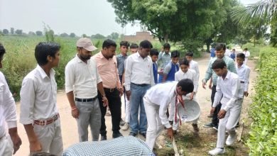 कासगंज: सेन्ट वी0एन0 पब्लिक स्कूल के छात्र-छात्राओं ने चलाया स्वच्छता अभियान