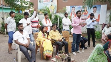 भिलाई: भाजपा ने किया लाभार्थियों का सम्मान