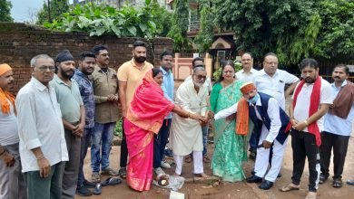 नेशनल हाईवे को बीएमसी हॉस्पिटल से जोड़ने वाली सड़क का भूमि पूजन