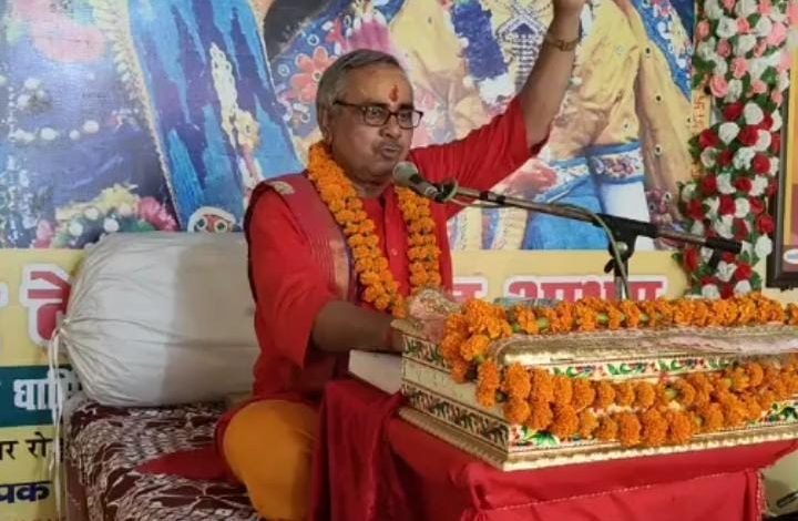 शिव महापुराण कथा की अमृत वर्षा का हुआ शुभारंभ।