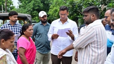 भिलाई:सेक्टर 4 में बनेगा महिलाओं के लिए ओपन जिम विधायक देवेंद्र यादव ने ​प्रगतियात्रा में दी सौगात