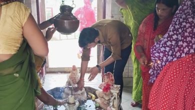 अमांपुर में सावन के छठे सोमवार को माथा टेककर मांगा आशीर्वाद