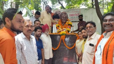 अटल जी की पुण्यतिथि पर अटल स्मृति उद्यान के सौंदरीकरण के लिए हुआ भूमि पूजन