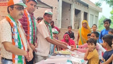 कासगंज:भाजपा चिकित्सा प्रकोष्ठ ने लगाया चिकित्सा शिविर