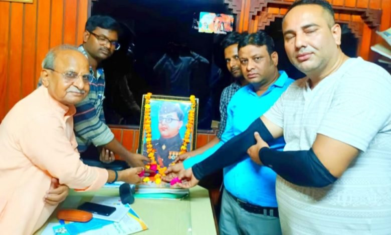 अखिल भारतीय कायस्थ महासभा ने नेताजी सुभाषचंद्र बोस की मनाई पुण्यतिथि