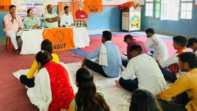 कासगंज: एबीवीपी ने आयोजित की सदस्यता कार्यशाला