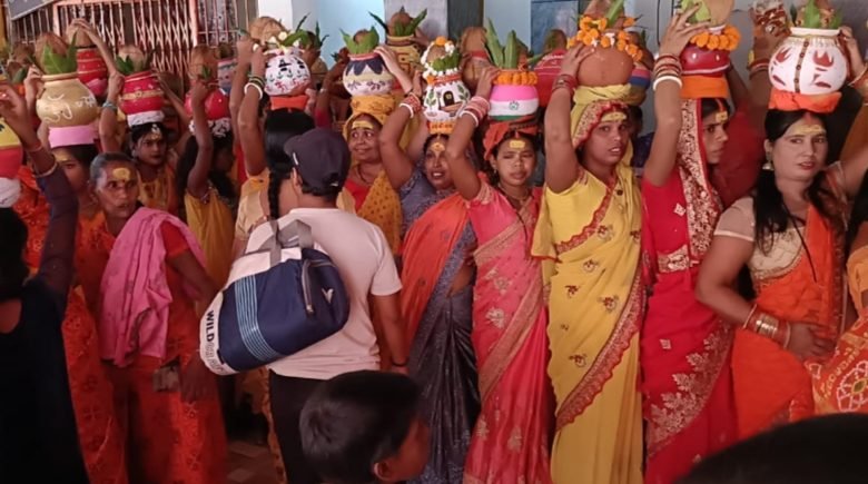 भिलाई में धूमधाम धाम से निकाली गई कलश यात्रा