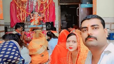 अमांपुर में विध्नहर्ता गजानन की धूमधाम से उपासना की