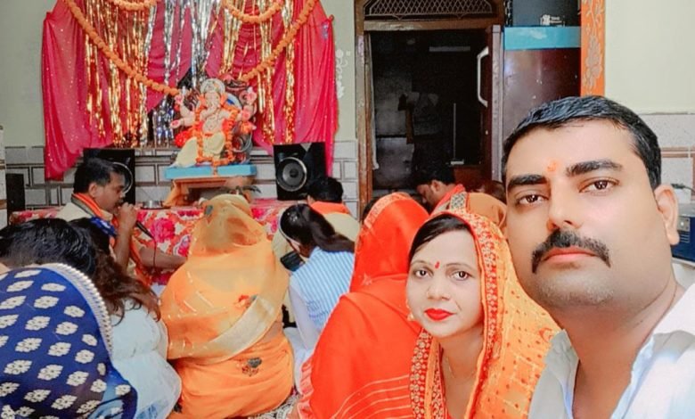 अमांपुर में विध्नहर्ता गजानन की धूमधाम से उपासना की अमांपुर में विध्नहर्ता गजानन की धूमधाम से उपासना की