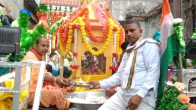 अमांपुर में धूमधाम से निकला श्रीकृष्ण का डोला,नंद के आनंद भयौ जय कन्हैयालाल की