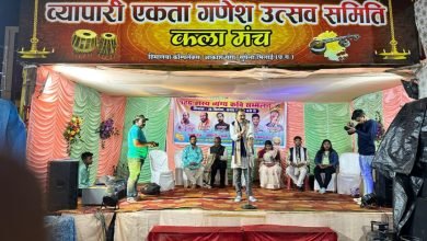 भगवान गणेश की पूजा अर्चना के बाद हुआ साउथ इंडियन भंडारा