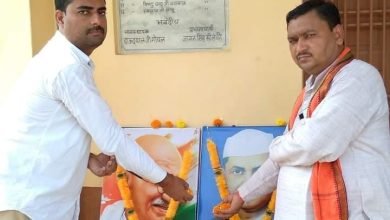 कासगंज:अमांपुर में विविध आयोजनों संग धूमधाम से मनी गांधी व शास्त्री जयंती