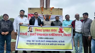 डॉ बाबासाहेब अंबेडकर के महापरिनिर्वाण दिवस पर पुष्पांजलि अर्पित कर उन्हें याद किया