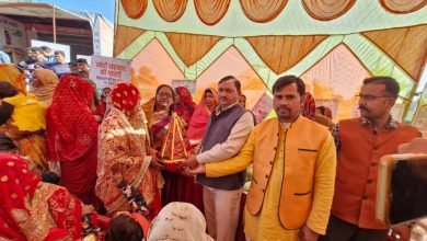 भारत संकल्प यात्रा का शुभारंभ,जनकल्याणकारी योजनाओं की जानकारी