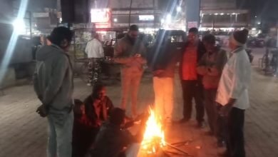 भिलाई निगम ने किया अलाव की व्यवस्था