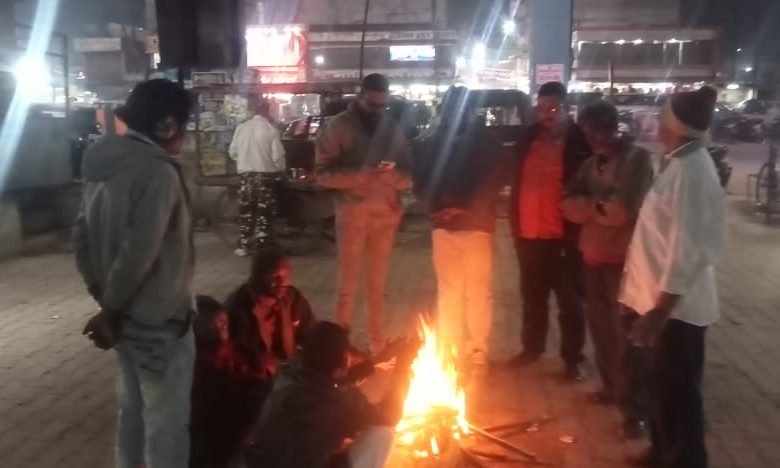 भिलाई निगम ने किया अलाव की व्यवस्था