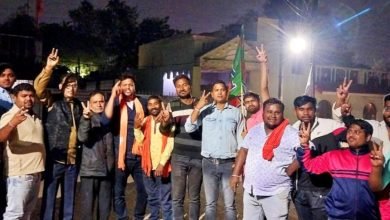 निखिल सोनी के नेतृत्व में वैशाली नगर विधानसभा के जीत की खुशी में निकली गई भव्य बाइक रैली