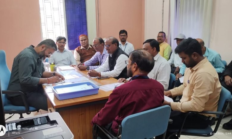 भिलाई: लाइजन आफिसर के साथ मान्यता प्राप्त एसोसिएशन की त्रैमासिक बैठक संपन्न