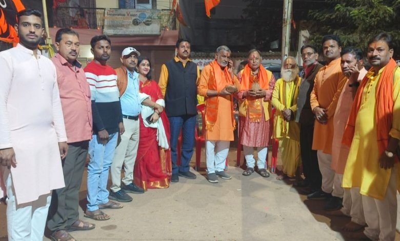 भिलाई: दीप जलाकर मनाई दीपावली,कारसेवकों का हुआ सम्मान