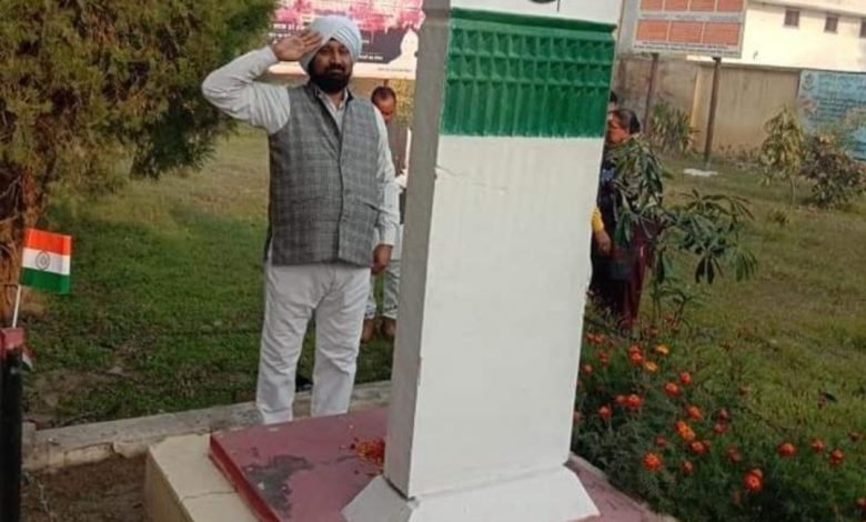 आजादी की लड़ाई में शहीद हुए सपूतों को किया याद