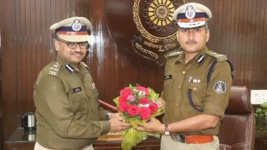 दुर्ग: नवपदस्थ पुलिस महानिरीक्षक राम गोपाल गर्ग ने पुलिस महानिरीक्षक दुर्ग रेंज का किया पदभार ग्रहण