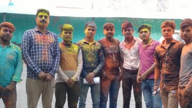 कासगंज: आरएसएस के होली रंगोत्सव कार्यक्रम में जमकर उड़ा गुलाल