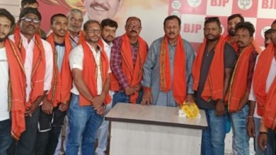 सरपंच,पूर्व सरपंच समेत 40 से ज्यादा लोगो का भाजपा प्रवेश