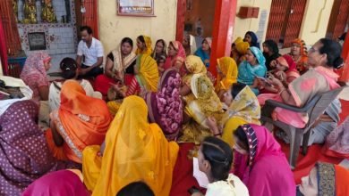 केंद्र में एक बार पुनः भाजपा सरकार की कामना,किया सुंदरकांड पाठ