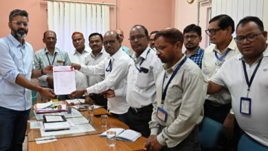 बी एस पी प्रवंधन के साथ आईआर में एसोसिएशन की बैठक संपन्न हुई