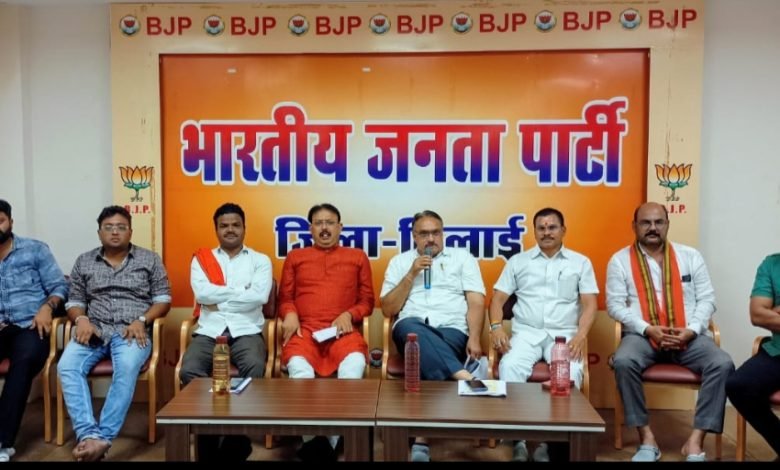 तिरंगा यात्रा, हर घर तिरंगा को लेकर भाजयुमो भिलाई की विशेष बैठक संपन्न