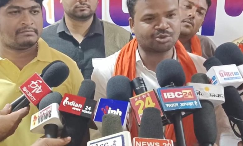 भाजयुमो निकालेगी रथ यात्रा बनाएगी 5 लाख सदस्य- अमित मिश्रा