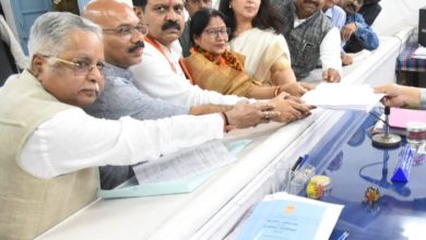 छत्तीसगढ़: भाजपा की नामांकन रैली में उपमुख्यमंत्री व विधायक ने कार्यकर्त्ताओ का उत्साहवर्धन ऐसे किया…..जानिए रिपोर्ट