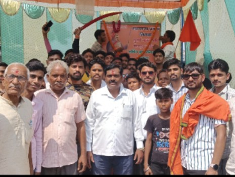 कासगंज: मानपुर नगरिया में महाराणा प्रताप बोर्ड का हुआ उद्घाटन,निकाली बाइक रैली
