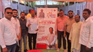 भिलाई: भाजपा युवा मोर्चा ने सुशासन तिहार में विभिन्न समस्याओं को लेकर ध्यान आकर्षण कराया