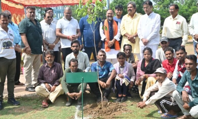 भिलाई: विश्व पर्यावरण दिवस के अवसर पर पांचों जोन के 31 स्थानों पर लगाए गए हजारों पौधे।