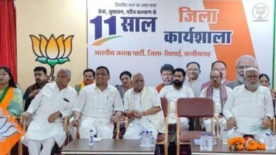 संकल्प से समृद्धि तक जिला स्तरीय कार्यशाला सम्पन्न 