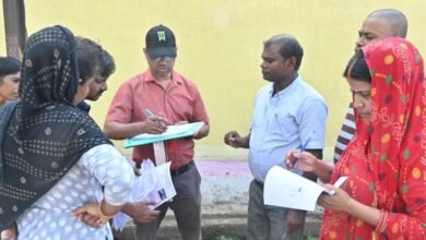 संतोषी पारा में महिला समृद्वि बाजार हेतु 60 दुकानो का सर्वे 